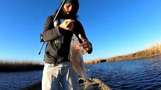 I love brackish water! (Limit of redfish and some bass!)