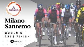 A HISTORIC FIRST!  | 2025 Milano-Sanremo Women's Final KM's | TNT Sports Cycling