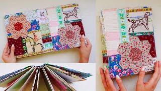  my new journal  with TUTORIAL | Felt Fabric Journal Cover DIY