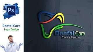 Dental Logo Design, Dentist Logo Template - Adobe Illustrator Tutorial