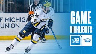 Wisconsin at Michigan | Highlights | Big Ten Hockey | 12/13/2024