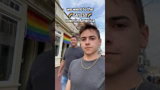 we went to THE GAYEST town in America ‍️