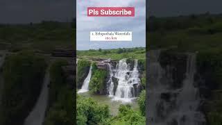 Top 5 Beautiful Waterfalls You Must Visit This Monsoon Near #hyderabad#telangana #waterfalls