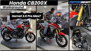 Honda CB200X Detailed Walkaround - It's A Modified Hornet 2.0? | MotorBeam