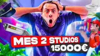 JE VOUS PRÉSENTE MES 2 STUDIOS (une déco bien spéciale)