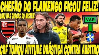 FILIPE LUÍS TÁ ENCANTADO E TODO FELIZ COM ESSA NOTÍCIA.. CBF TOMA MEDIDA DRÁSTICA CONTRA ARBITRO!