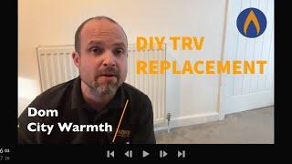 How to replace a Radiator TRV head YOURSELF!