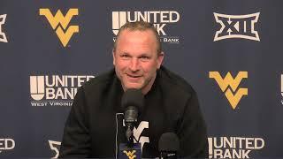 WVU Men's Basketball Darian DeVries Press Conference 1/3/25