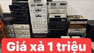 Giá 1 Triệu | Hôm Nay em Xả 10 Chiếc Amply Nhật Bãi | Pioneer 7800 | Denon | Sony 555esj | Equalizer