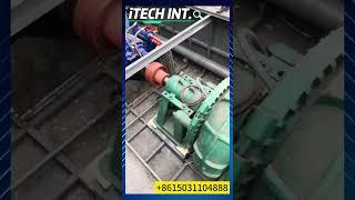 marine engine+gearbox+sand dredge pump on testing