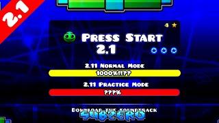 NOT 2.2 LEVEL? "PRESS START 2.1"!!!  GEOMETRY DASH [2.11] !!!