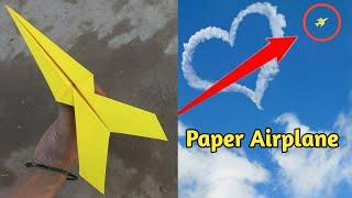 Paper Airplane That Fly a Lot | How To Make Paper Airplanes (Easy)