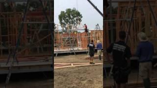 Townsend carpentry roof trusses