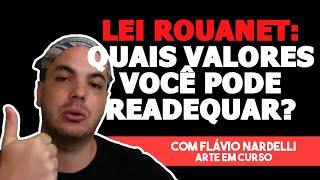 Lei Rouanet: quais valores você pode readequar?