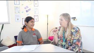 Aya Interviews Miss Kassandra | Student-Teacher Interview | Stonehill International School