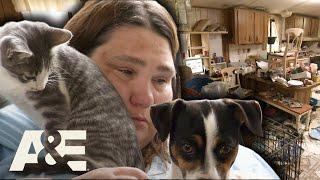 Hoarders: 17 Dogs, 5 Cats & Some VERY Difficult Decisions To Make | A&E