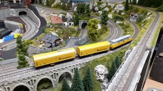 Erster Fahrtest Märklin C-Gleisanlage Benzertal Teil1