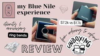 2024 Blue Nile eternity & anniversary ring unboxing & experience - REVIEW