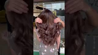 Baby highlights hair color #hairtransformation #hair #hairstyle #haircolor #balayage #highlights