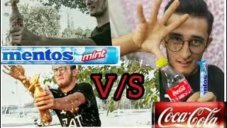 coca cola vs mentos pepsi vines  #mentos #cocacola #pepsi