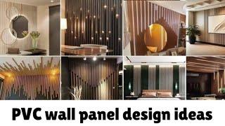 Trending top 50  PVC wall panel design ideas for living room and bedroom wall decoration ideas