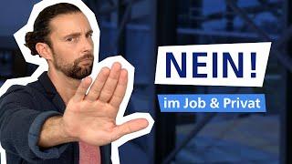 Nein sagen lernen & sympathisch bleiben (mit Beispielen)  I Traumjob