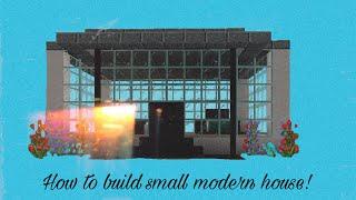 How to build a small modern house|W Asay Everything