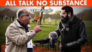 Ex-Muslim Heckler Tried to Roast Me—Failed Miserably! | Smile2jannah | Speakers Corner | 4K