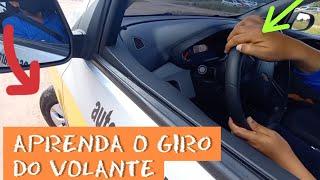 APRENDA O GIRO NO VOLANTE RÁPIDO | CURVAS _ BALIZA _ ESTACIONAMENTO