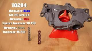 GM LS oil pump pressure relief spring selection from MELLING