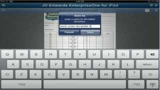 JD Edwards EnterpriseOne Scratch Pad