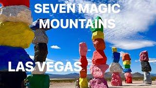 SEVEN MAGIC MOUNTAINS - Walking Tour / LAS VEGAS / 4K #nevada #lasvegas #usa #usatravel