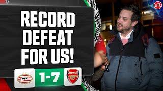 That Was Was Record Defeat For Us! (Noel PSV Fan) | PSV 1-7 Arsenal