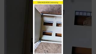 tpn mcb bd box unboxing  #electrician #electricianniks  #shorts