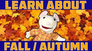 LEARN ABOUT FALL, AUTUMN | learning seasons for children | preschool, kindergarten vocabulary