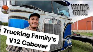 12V71 Detroit Kenworth K100!! Young Guns & Old Trucks Ep.3 Logan Sailor