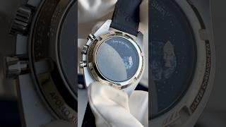 CAN YOUR WATCH DO THIS??!Omega Speedmaster Silver Snoopy Award 50th Anniversary