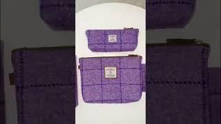 The bags by Harris Tweed.