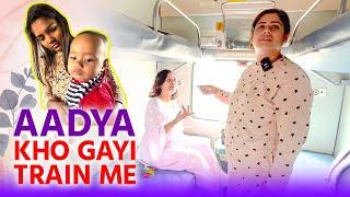 Aadya gayi apni nani ke paas train me| LittleGlove