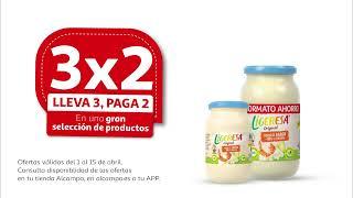 Alcampo | 3x2 en una gran selección de productos