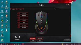 How To Download & Install Redgear A-17 Gaming Mouse Driver | How To Use Redgear A-17 Mouse Software