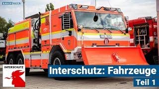 Die spannendsten Fahrzeuge auf der Interschutz - Teil 1