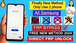 Samsung Frp Bypass Free 2024 Android 12/13/14 | Samsung FRP Unlock Without Pc | No Code *#0*#