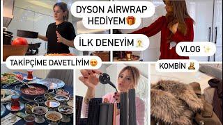 Takipçime DavetliyimDyson Airwrap HediyemAlmaya Değer Mi‍️Kombin AlışverişiVlog