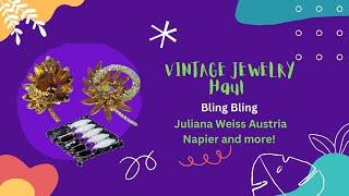 Vintage Brooch Haul with more Juliana Weiss Austria Napier Vintage Jewelry