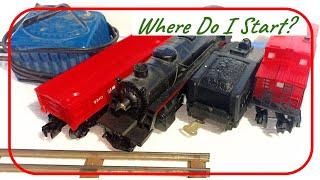 How To Set Up Your Old Lionel Train Set - Basic Instructions