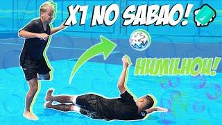 X1 NO SABÃO: CANETA, CHAPÉU, GOLAÇOS E MUITO CAPOTE! (OLIMPÍADAS DE SABÃO #2)