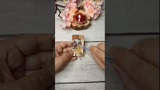 RING JOURNAL WITH ME | paper tag | Scrapbooking | collage | no talking | light music