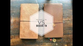 Michael's Traveler's Notebook VS Midori Traveler's Notebook