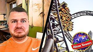 Day Out At ALTON TOWERS And Staying At Stoke's WORST RATED Hotel!